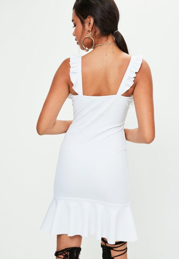 Женское платье Missguided 10068711 34 Белый (2000976035936)