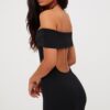Женское платье PrettyLittleThing CLT6273/4 14 Черный (5057657092129)