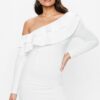Женское платье Missguided DE911382 42 Молочный (2000976038456)