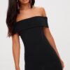 Женское платье PrettyLittleThing CLT6273/4 14 Черный (5057657092129)