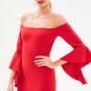 Женское платье Missguided 10094703 34 Красный (5057700741356)