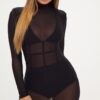 Жіноча сукня PrettyLittleThing CLU1070/4 42 Чорний (5057657320321)