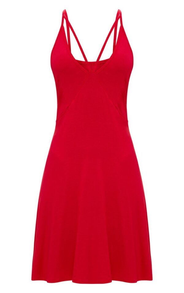 Женское платье PrettyLittleThing CLT7157/37 32 Красный (5057305985148)
