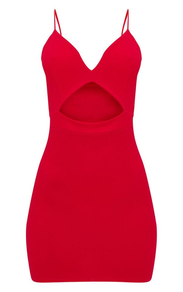 Женское платье PrettyLittleThing CLT8518/37 44 Красный (5057657190504)