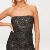 Женское платье PrettyLittleThing CLU5277/4 44 Черный (5057657480568)