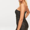 Женское платье PrettyLittleThing CLU5277/4 44 Черный (5057657480568)