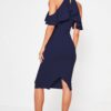 Жіноча сукня Missguided 10096870 34 Темно-синій (2000976035837)