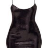 Женское платье PrettyLittleThing CLU2190/4 14 Черный (2000975996719)