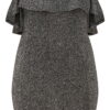 Женское платье PrettyLittleThing CLU4263/38 38 Серый (5057657438972)